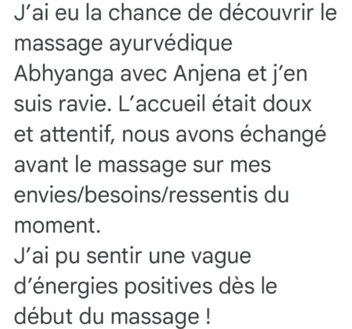 massage ayurvédique shirodhara besancon doubs pontarlier