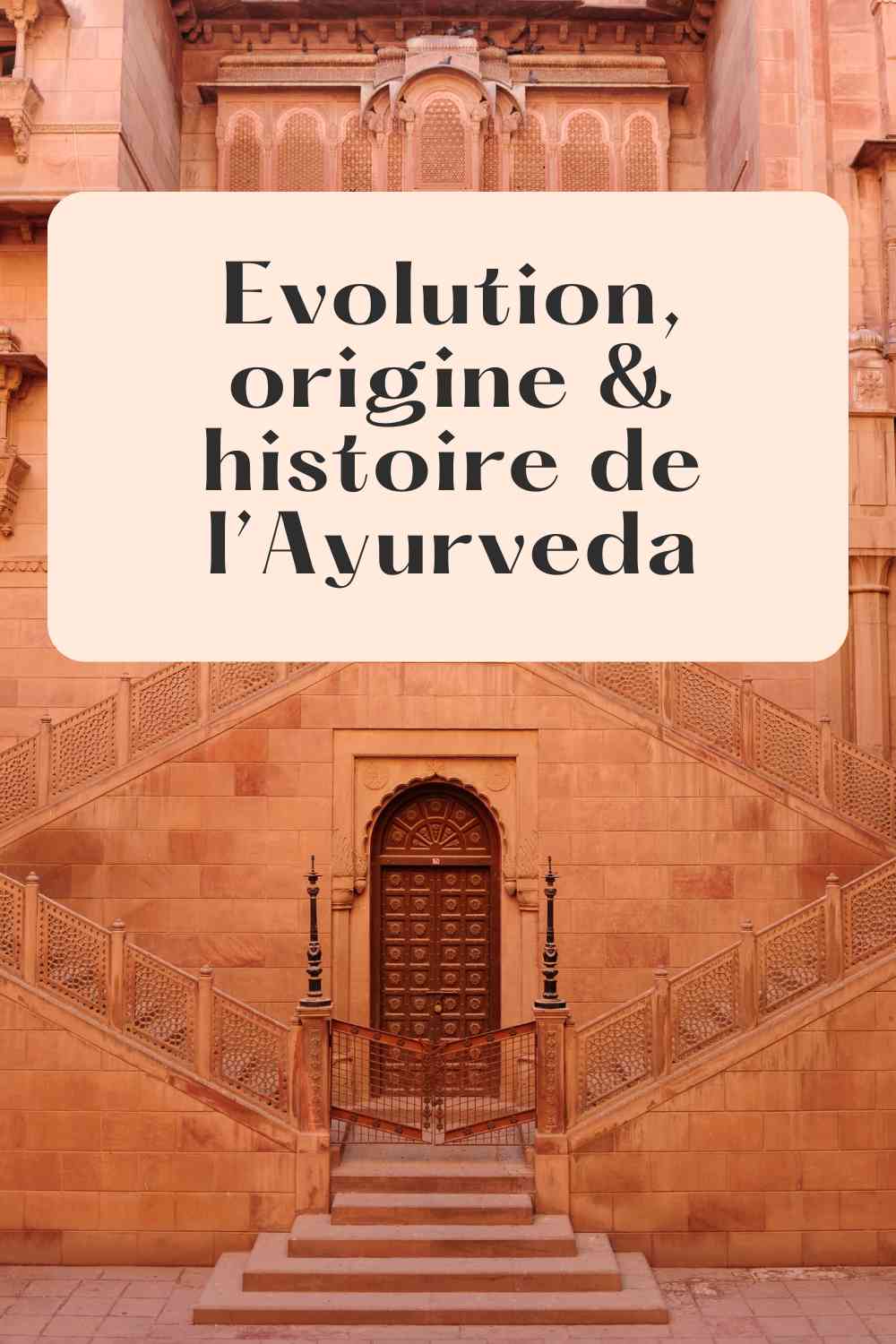 histoire, origine et évolution de l'ayurveda